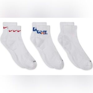 Nike Cotton Blend Men’s DriFit Ankle Socks (3 pack)